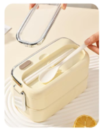 2 Layers All-In-One Large Bento Box Leak-Proof