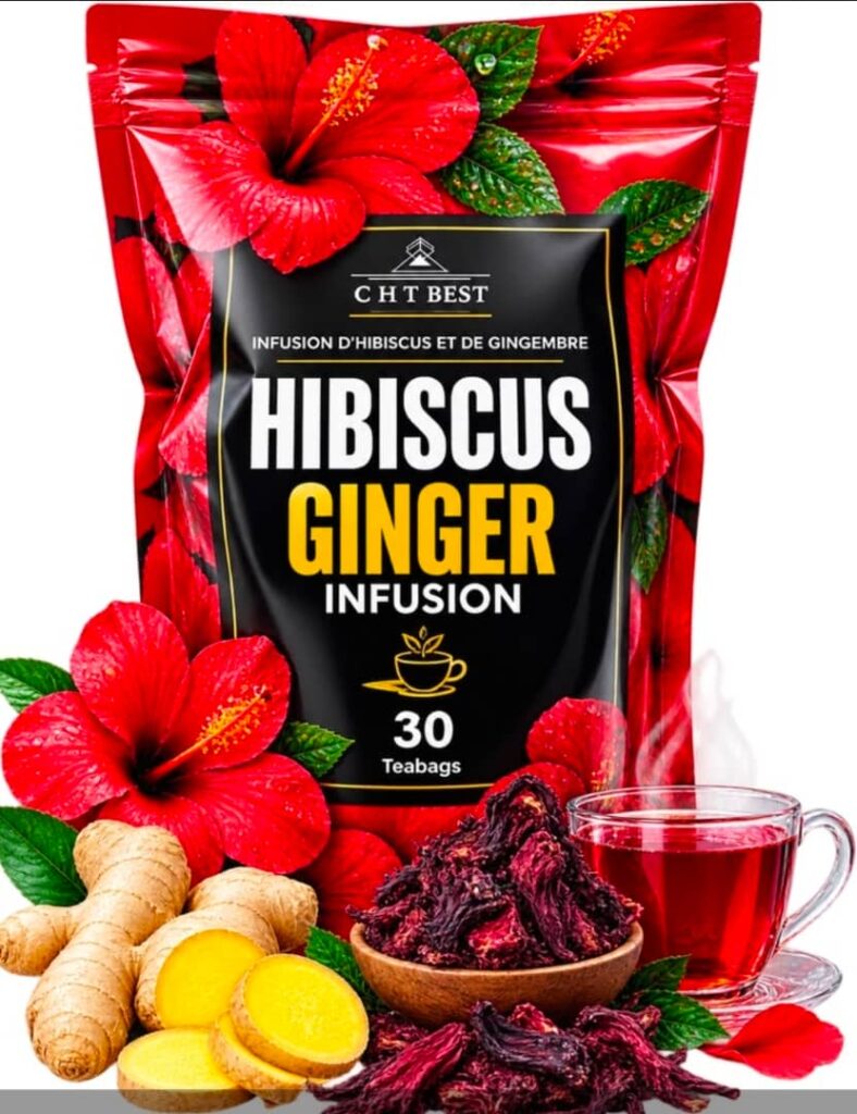 CHT BEST Hibiscus Ginger Infusion for Aku concepts